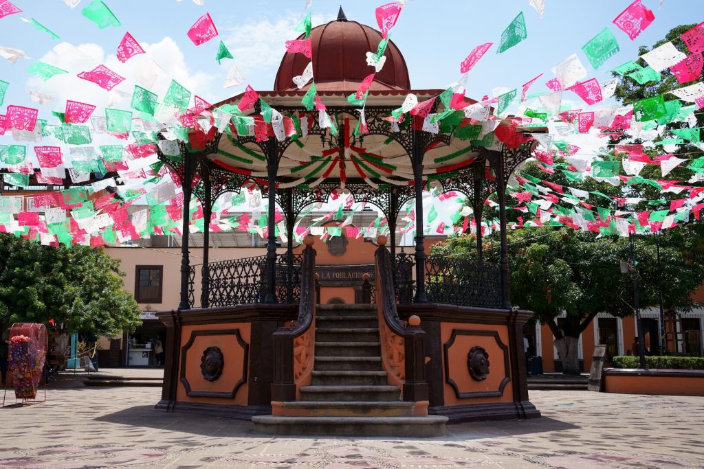 main square in tequila